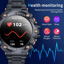 LIGE 2024 Smartwatch: Heart Rate, Blood Oxygen, Waterproof, Bluetooth Call