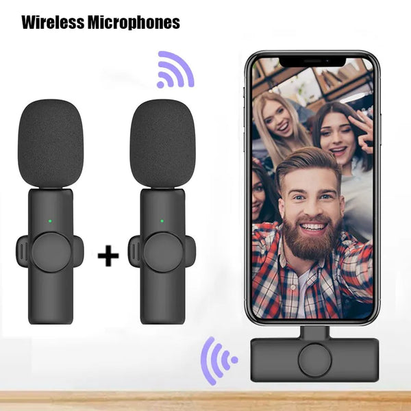 K11 Wireless Lavalier Mic for Mobile & Laptop: Ideal for Interviews & Gaming