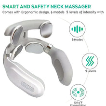Neck Massage Machine with Heating, Vibration, and Light Therapy
