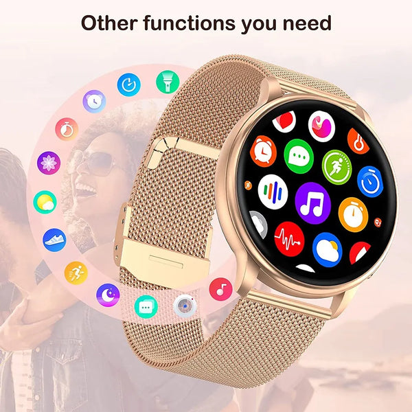 G35 Smartwatch: Custom Dial, Heart Rate, Bluetooth, Android/iOS