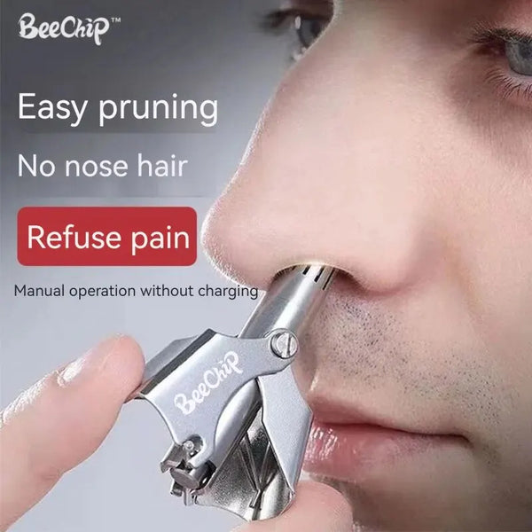Portable Washable Ear & Nose Trimmer: Painless Shaver
