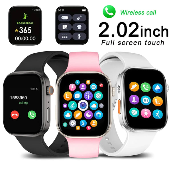 iPhone-Compatible Smartwatch: Alerts, Wireless Calling, Customizable