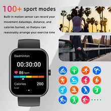 SENBONO 2023 Smartwatch: Voice Calling, Blood Oxygen, Heart Rate Monitor, Sports Health