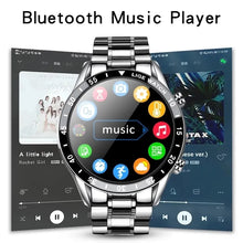 LIGE 2024 Smartwatch: Full Circle Touch Screen, Bluetooth Call, Waterproof, Sport & Fitness Tracker + Box