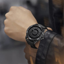 DOM Men's Belt Watch - Creative Rolling Pointer Magnetic Design